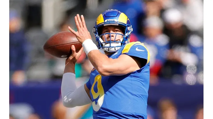 Quarterback Stafford of the Rams