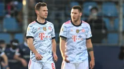 Joshua Kimmich and Niklas Süle of Bayern Munich