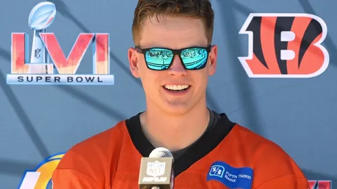 Quarterback Joe Burrow of the Bengals