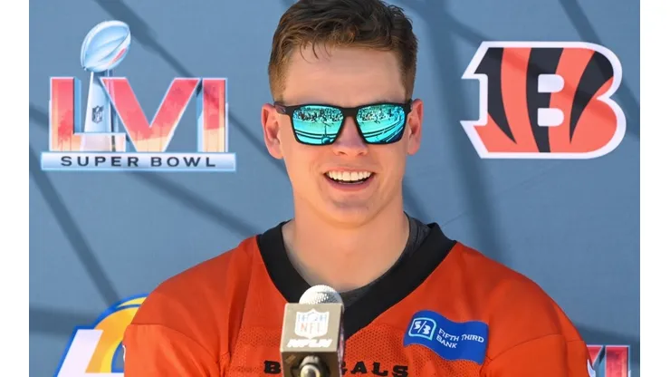 Quarterback Joe Burrow of the Bengals