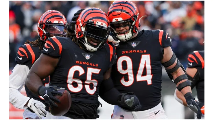 Bengals players during the regular season