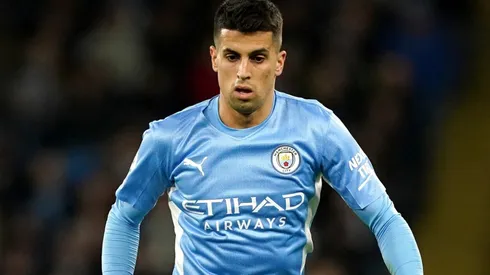 Joao Cancelo of Manchester City in action