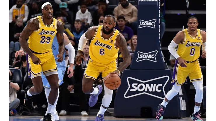 Dwight Howard, LeBron James, and Anthony Davis