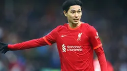 Takumi Minamino of Liverpool