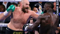 Tyson Fury usually does not wait to be in the ring to smash his rivals