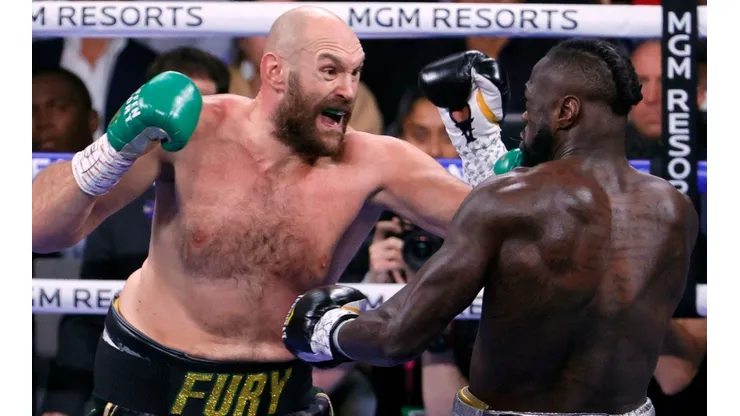 Tyson Fury usually does not wait to be in the ring to smash his rivals