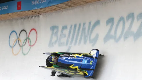 Edson Bindilatti of Brazil at the 2022 Winter Olympic Games