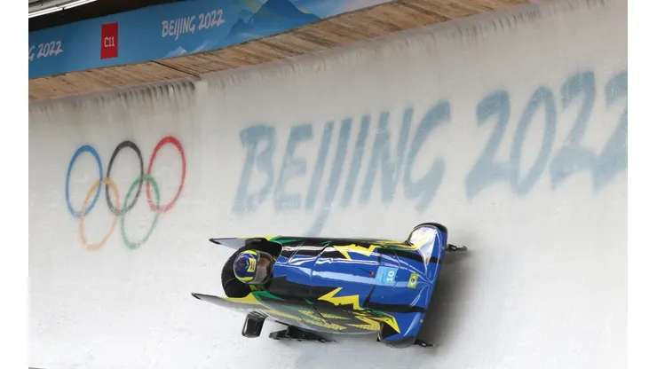 Edson Bindilatti of Brazil at the 2022 Winter Olympic Games