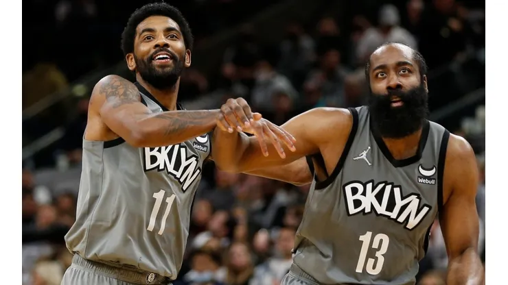 Kyrie Irving and James Harden