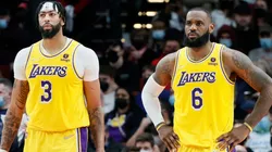 Anthony Davis and LeBron James