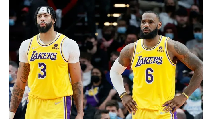 Anthony Davis and LeBron James
