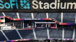 View inside of the SoFi Stadium in 2022