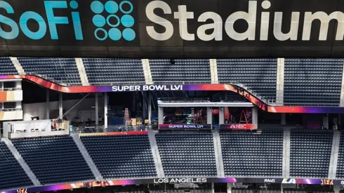 View inside of the SoFi Stadium in 2022