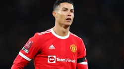 Cristiano Ronaldo in action for Manchester United.