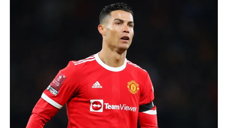 Cristiano Ronaldo in action for Manchester United.