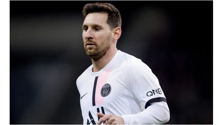 Lionel Messi of Paris Saint Germain