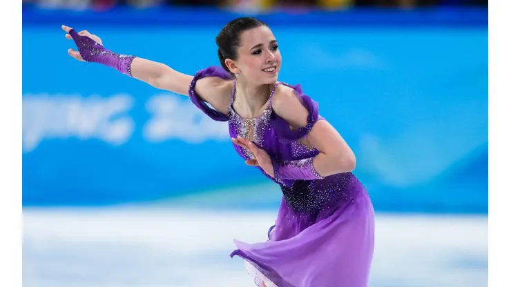 Kamila Valieva of Team Russian Olympic Committee