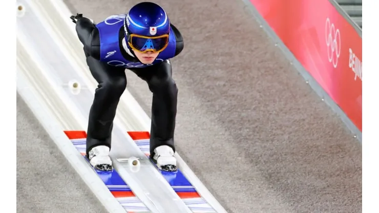 Ski Jumper Ryoyu Kobayashi of Japan at Beijing