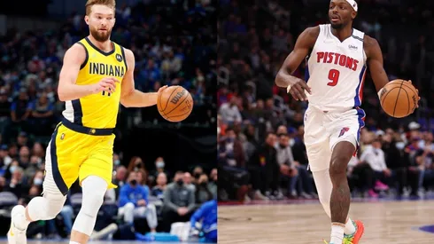 Domantas Sabonis (left) & Jerami Grant.