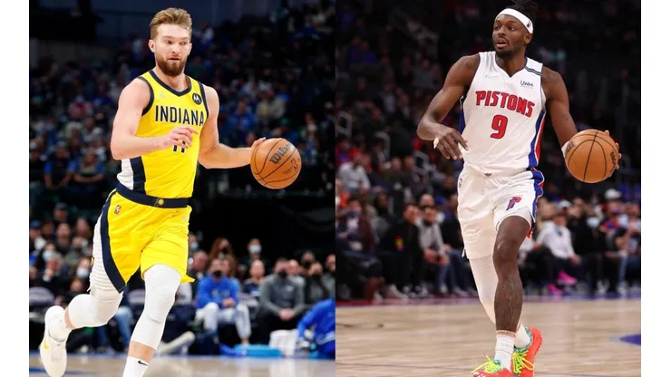 Domantas Sabonis (left) & Jerami Grant.