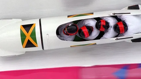 Jamaica 4-man bobsled at the 1994 games (Futbolsites)