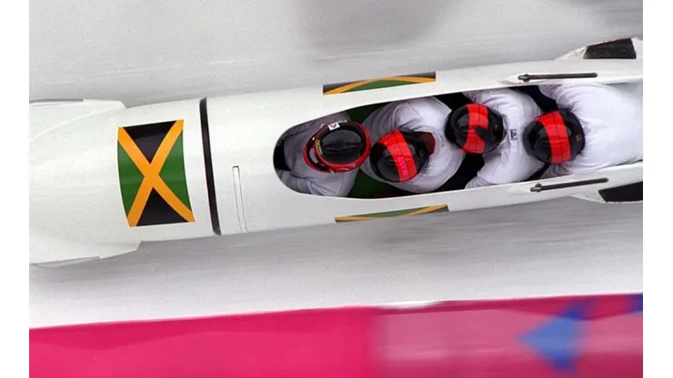 Jamaica 4-man bobsled at the 1994 games (Futbolsites)