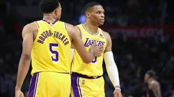 Talen Horton-Tucker and Russell Westbrook