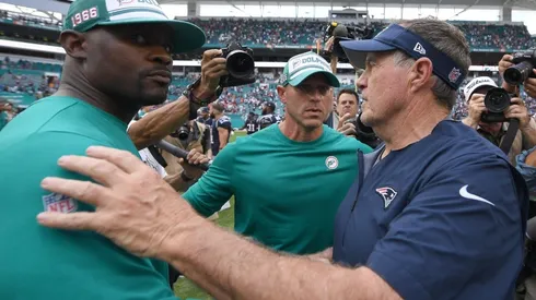 Brian Flores & Bill Belichick