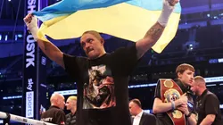 Oleksandr Usyk has previously shown its patriotic side during his boxing performances