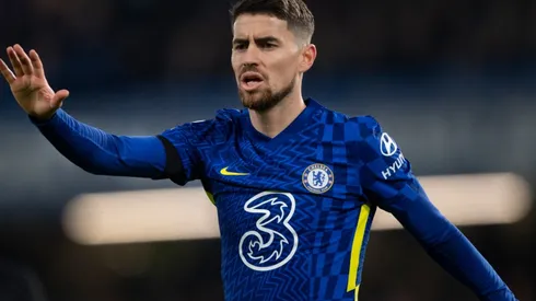 Jorginho of Chelsea in action