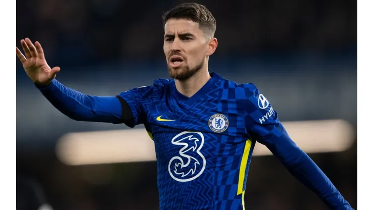 Jorginho of Chelsea in action
