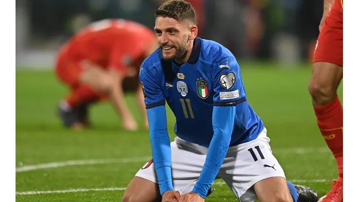 Domenico Berardi and Italy will miss Qatar 2022