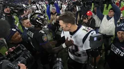 Lamar Jackson and Tom Brady in 2019