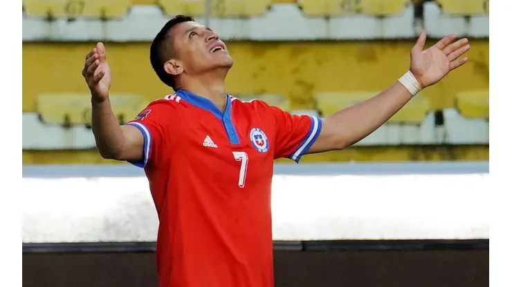 Alexis Sanchez of Chile.