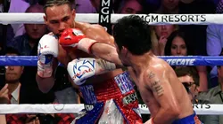 Keith Thurman in his fight against Pacquiao