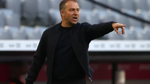 Head coach Hansi Flick of Germany