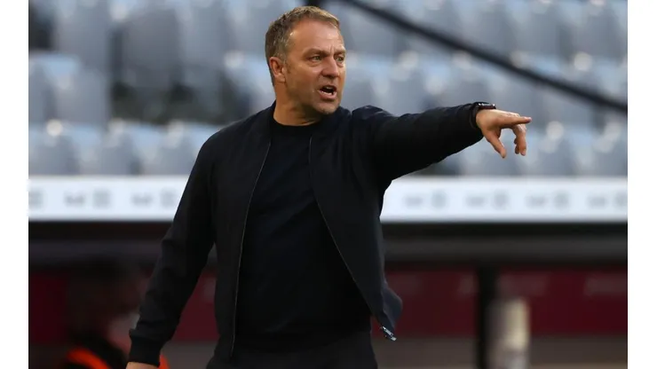 Head coach Hansi Flick of Germany