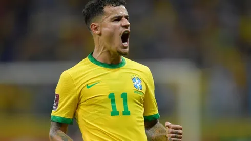 Phillippe Coutinho of Brazil.