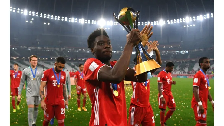 Alphonso Davies of FC Bayern Munich
