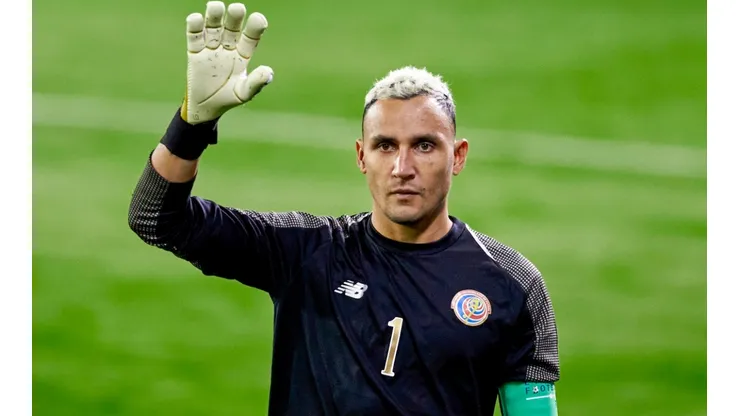 Goalkeeper Keylor Navas of Costa Rica