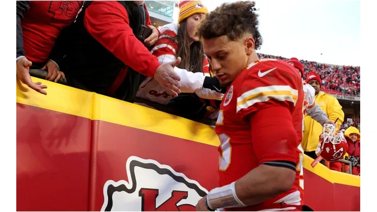 Patrick Mahomes of the Kansas City Chiefs