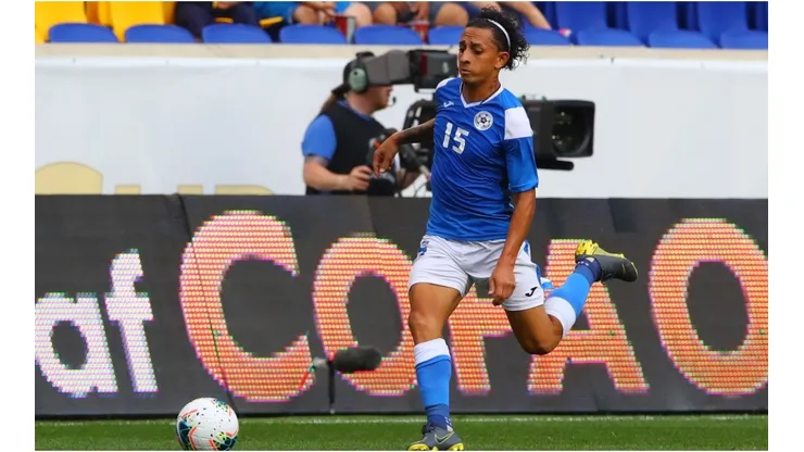 Nicaragua forward Byron Bonilla