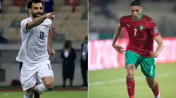 Mohamed Salah of Egypt and Hakimi of Morocco