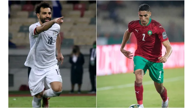 Mohamed Salah of Egypt and Hakimi of Morocco