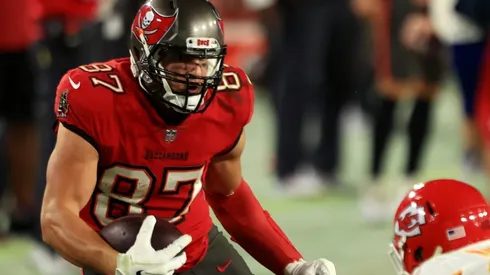 Tight end Rob Gronkowski