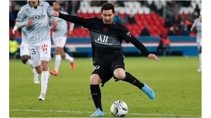Lionel Messi of Paris Saint-Germain