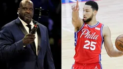 Shaq (left) & Ben Simmons