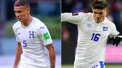 Kevin Arriaga of Honduras (left) and Eduardo Vigil of El Salvador (right)