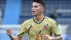 Forward James Rodriguez of Colombia