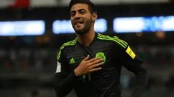 Carlos Vela of Mexico at the 2018 FIFA World Cup Qualifiers